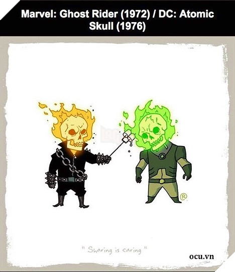 Những nhân vật tương đồng với nhau của DC comics và Marvel 13