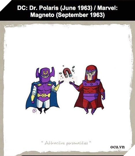 Những nhân vật tương đồng với nhau của DC comics và Marvel 11