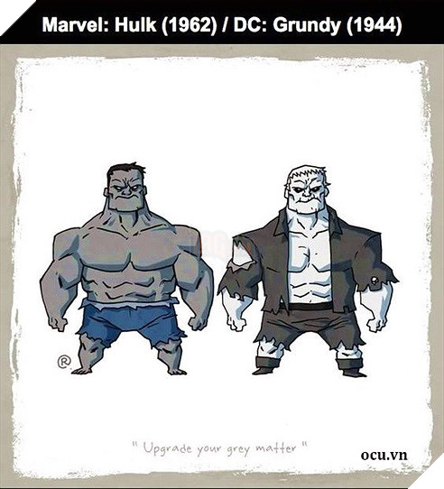 Những nhân vật tương đồng với nhau của DC comics và Marvel 8