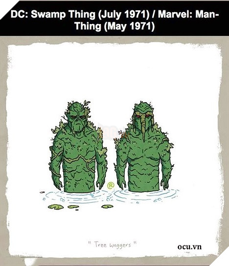 Những nhân vật tương đồng với nhau của DC comics và Marvel 3