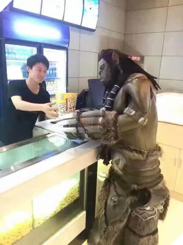 Các hoạt động vui nhộn tại sự kiện công chiếu Warcraft tại Trung Quốc 12