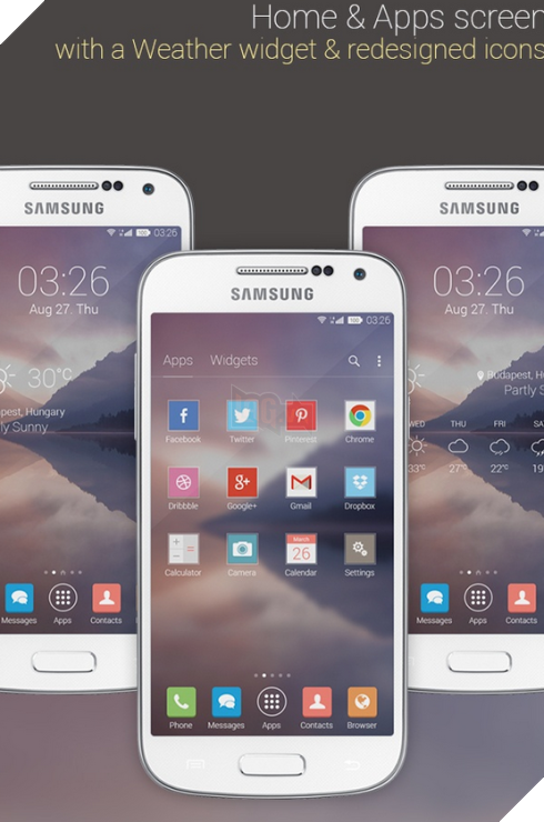 Android 5.0 đặc sắc với giao diện phẳng