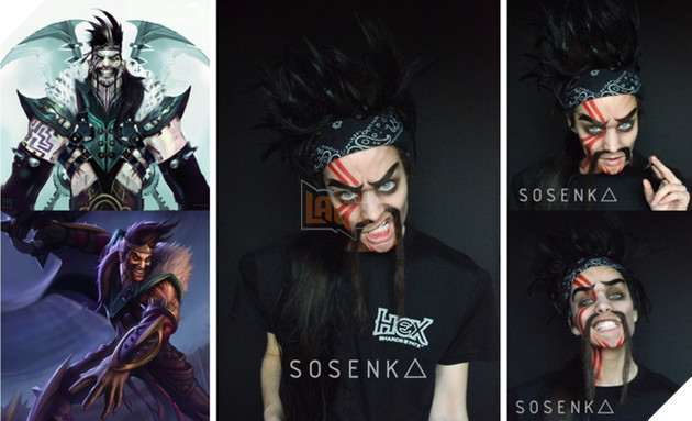 Choáng ngợp trước cô gái có khả năng 'cải trang' mọi tướng Liên Minh Huyền Thoại