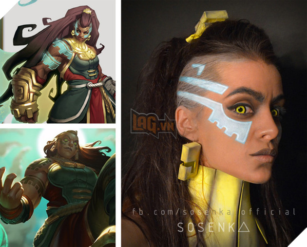 Choáng ngợp trước cô gái có khả năng 'cải trang' mọi tướng Liên Minh Huyền Thoại