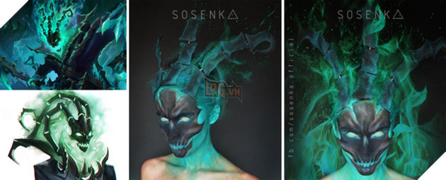 Choáng ngợp trước cô gái có khả năng 'cải trang' mọi tướng Liên Minh Huyền Thoại