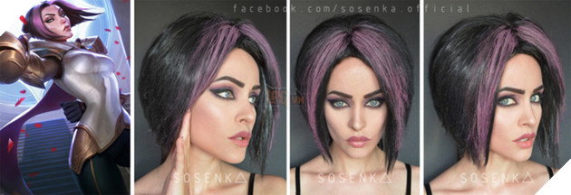 Choáng ngợp trước cô gái có khả năng 'cải trang' mọi tướng Liên Minh Huyền Thoại