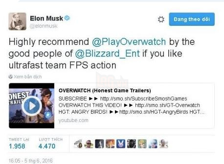 overwatch Đến tỷ phú cũng nghiện chơi Overwatch 2