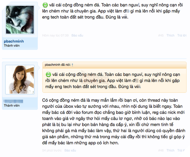 Ứng dụng Việt và những vụ lừa đảo, "ném đá" người dùng
