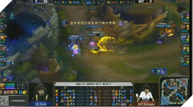 
Ăn Baron ở ngay phút 20 của trận đấu.
