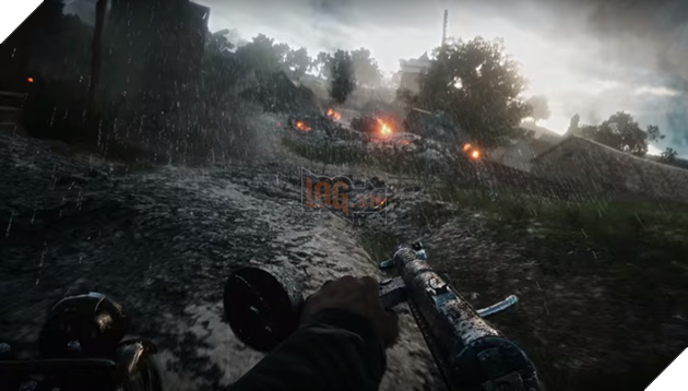 
Hiệu ứng thời tiết trong Battlefield 1.
