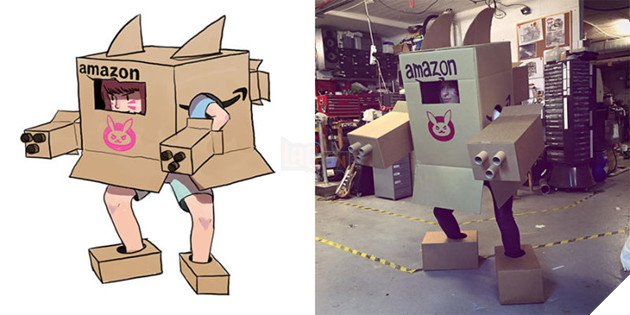 Bỏng mắt với Hot Girl Kitty Lappin Cosplay Fanart của nhân vật D.Va trong Overwatch