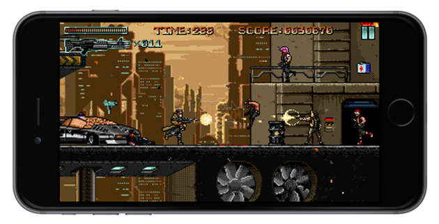 Huntdown - Xả đạn điên cuồng theo chuẩn "bốn nút" kinh điển