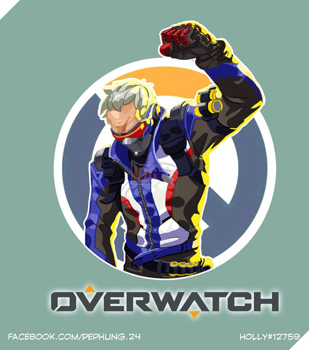 Nữ họa sĩ Việt Nam vẽ bộ tranh tướng Overwatch cực đỉnh