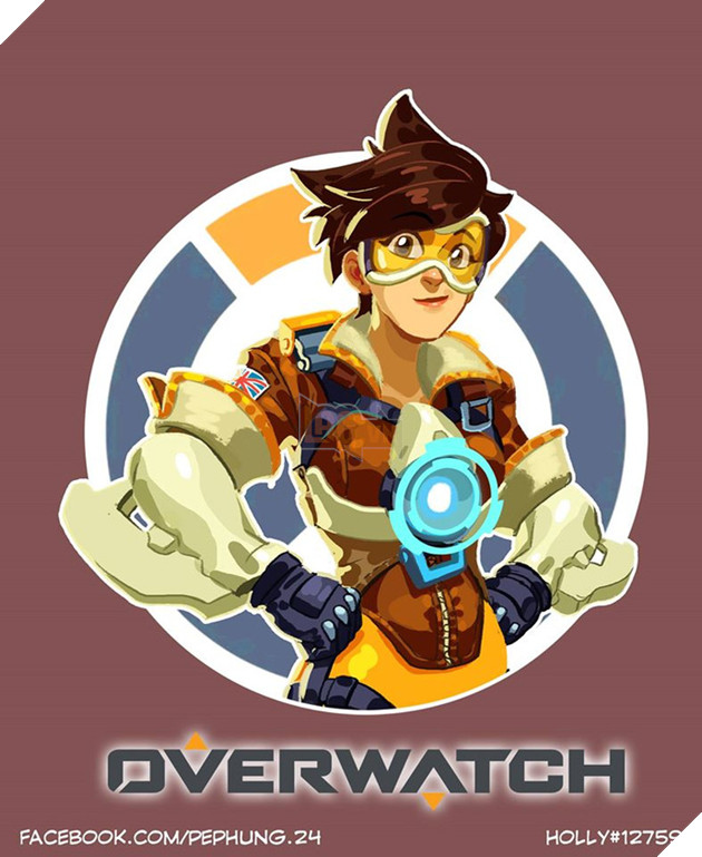 Nữ họa sĩ Việt Nam vẽ bộ tranh tướng Overwatch cực đỉnh