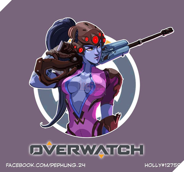Nữ họa sĩ Việt Nam vẽ bộ tranh tướng Overwatch cực đỉnh