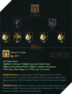 Bản cập nhật PBE 16/6: Thay đổi hàng loạt chỉ số của các trang bị, tướng và phép bổ trợ cho vị trí Hỗ Trợ 5