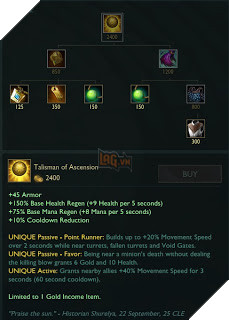 Bản cập nhật PBE 16/6: Thay đổi hàng loạt chỉ số của các trang bị, tướng và phép bổ trợ cho vị trí Hỗ Trợ 3