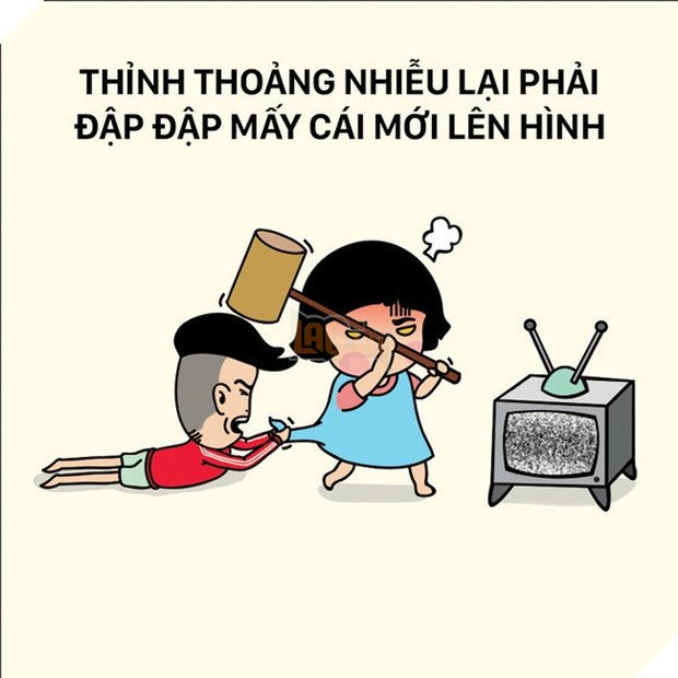 Cách bắt sóng nhanh nhất khi đó chỉ gói gọn trong một chữ: Đập. Thậm chí có lúc còn ngây thơ nghĩ đập càng mạnh, hình sẽ càng nét...