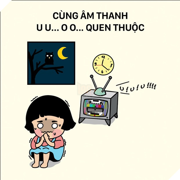 Âm thanh kinh dị nhất trần đời mỗi khi nhà đài đột nhiên ngắt sóng, nhạc có thể quên, nhưng cái tiếng "U...u" đều đều này chắc chắn ai cũng sẽ nhớ.