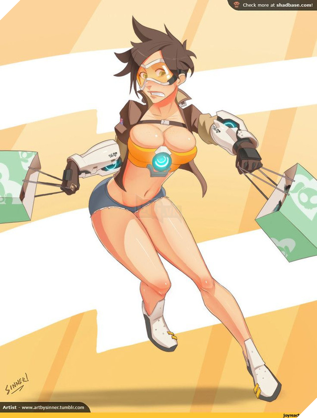 Chảy máu mũi với 5 vị tướng sexy nhất thế giới Overwatch
