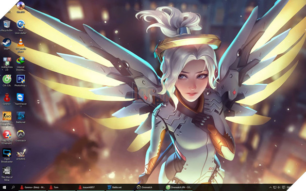 Ngắm nhìn hình nền Desktop của game Overwatch đẹp ngất ngây 12