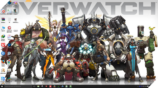 Ngắm nhìn hình nền Desktop của game Overwatch đẹp ngất ngây 17