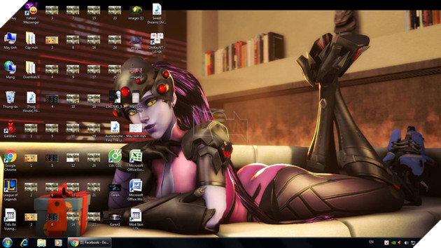 Ngắm nhìn hình nền Desktop của game Overwatch đẹp ngất ngây 11