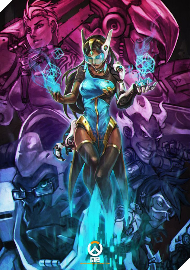 Hướng dẫn cách chơi tướng Symmetra - nữ tướng với khả năng teleport toàn bản đồ 7
