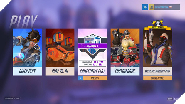 Overwatch: Phải thắng tới 300 trận Xếp Hạng, game thủ mới sở hữu được 1 vũ khí vàng