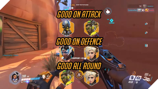 6 mẹo cơ bản để xây dựng đội hình Overwatch ưng ý