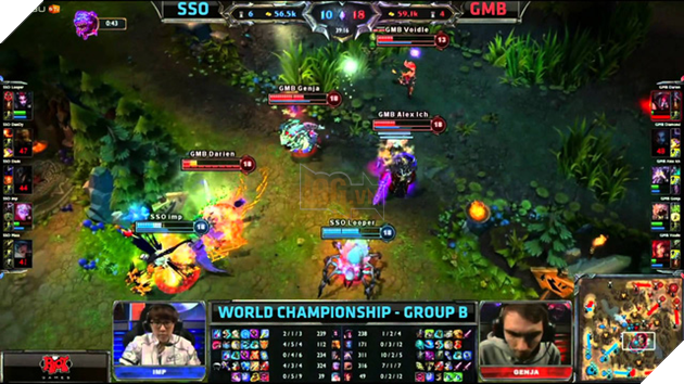 
KogMaw Tam Hợp Kiếm cũng là do Genja tiên phong.
