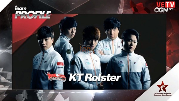 kt rolster - lck mua he 2016
