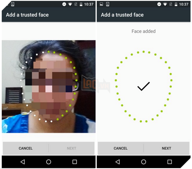 Mẹo mở khóa điện thoại Android chỉ bằng một cái nhìn 2