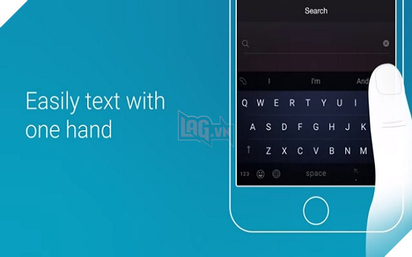 Ứng dụng bàn phím hỗ trợ gõ 1 tay trên iPhone của Microsoft đã lên sóng 