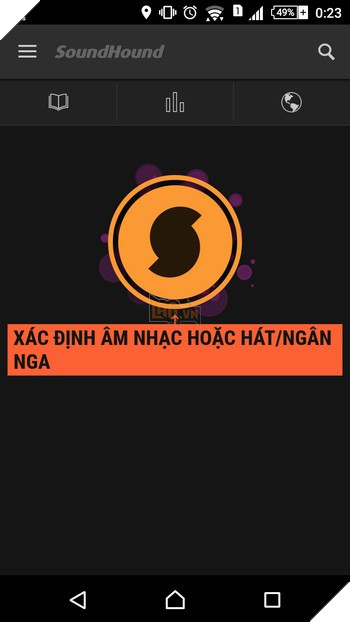 Ứng dụng giúp tìm kiếm thông tin bài hát qua giai điệu