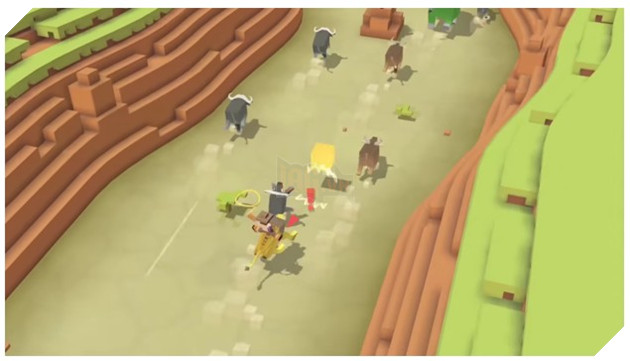 Rodeo Stampede - Phiêu bạt miền viễn tây với phong cách Mine Craft