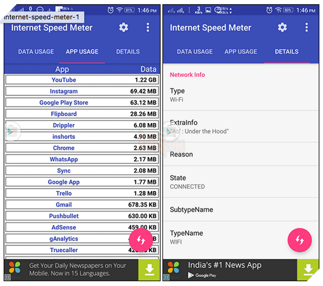 3 ứng dụng Android miễn phí quản lý lưu lượng dữ liệu mạng 3G/Wifi 2