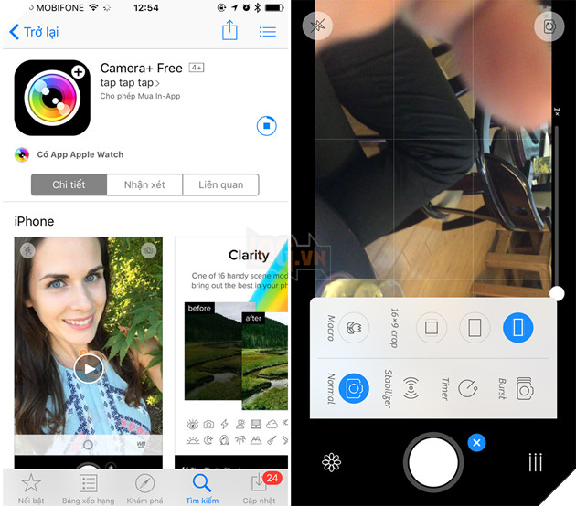 Các cách tạo ảnh tỷ lệ 16:9 trên iPhone 4