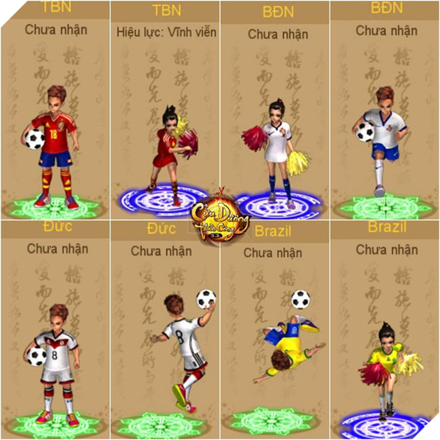 
Game kiếm hiệp xuất hiện cả… cầu thủ bóng đá
