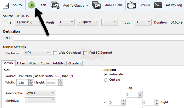 Chuyển đổi video sang định dạng cho iPhone hoặc iPad 4