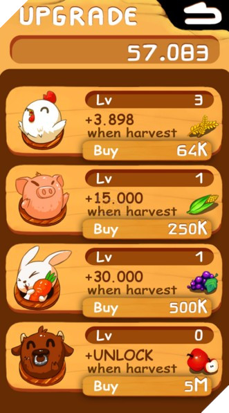 Lucky Farm Wheel - Xây dựng nông trại qua... vòng quay may mắn