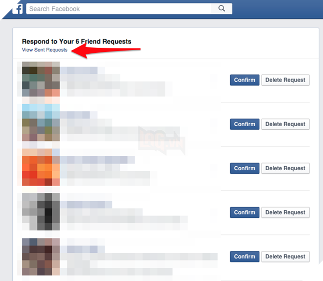Hướng dẫn xem ai đã từng bỏ qua yêu cầu kết bạn trên Facebook 3