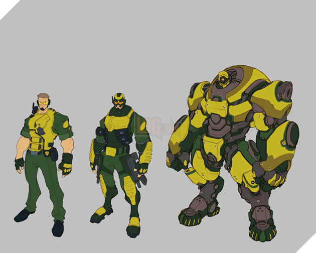 Project Titan - Loạt ảnh thiết kế cho thấy Overwatch sắp có cả loạt nhân vật mới