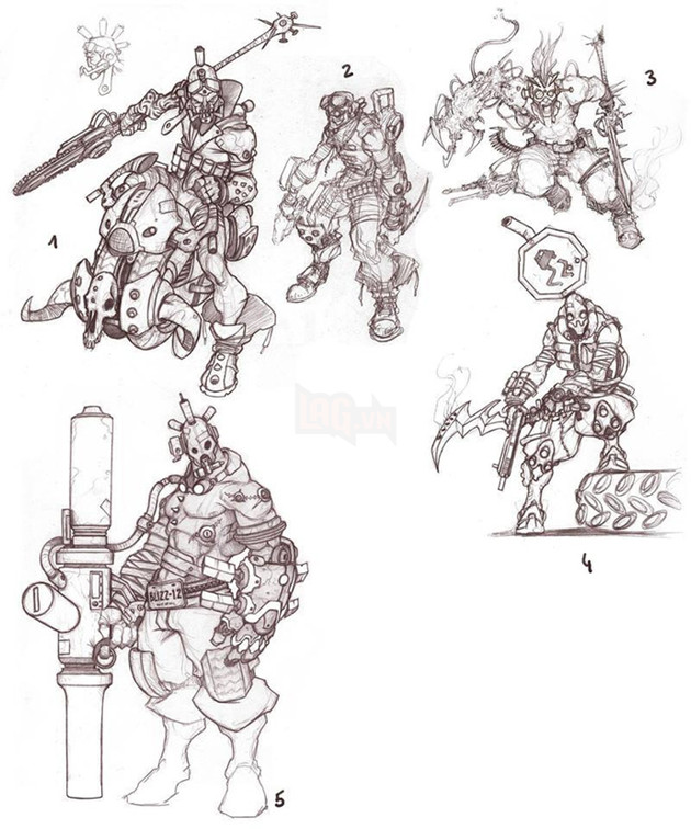 Project Titan - Loạt ảnh thiết kế cho thấy Overwatch sắp có cả loạt nhân vật mới