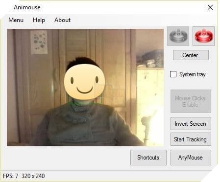 Tuyệt chiêu điều khiển con trỏ chuột trên Windows bằng... gương mặt