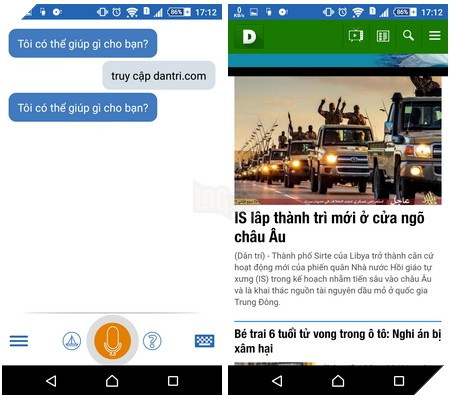 “Trợ lý ảo” dành riêng cho người Việt sử dụng smartphone chạy Android 2