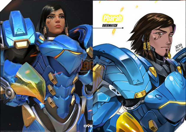 Khi các vị tướng trong Overwatch bị đảo lộn giới tính 3