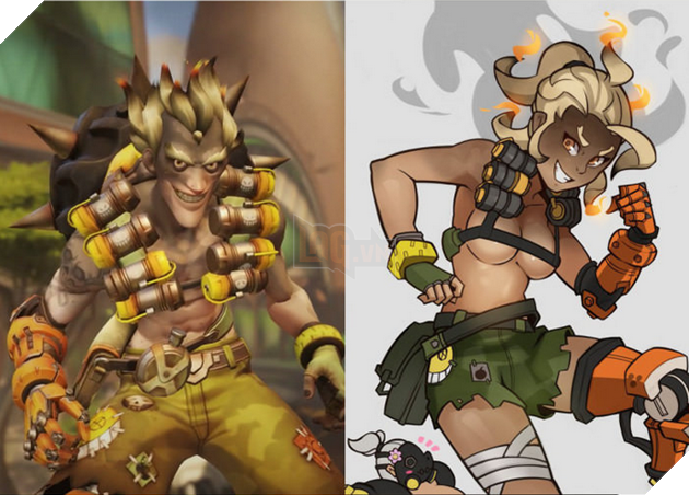 Khi các vị tướng trong Overwatch bị đảo lộn giới tính 5