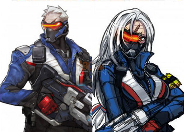 Khi các vị tướng trong Overwatch bị đảo lộn giới tính 6