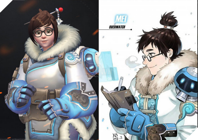 Khi các vị tướng trong Overwatch bị đảo lộn giới tính 7